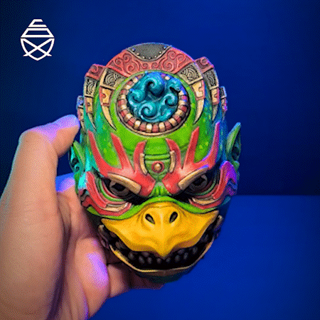 Kappa Wall Mask 3d model
