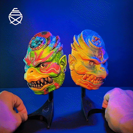 Kappa Wall Mask 3d model