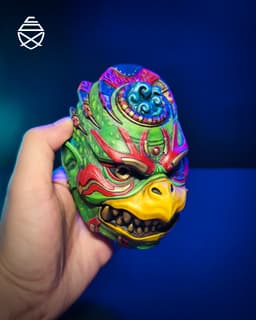 Kappa Wall Mask 3d model