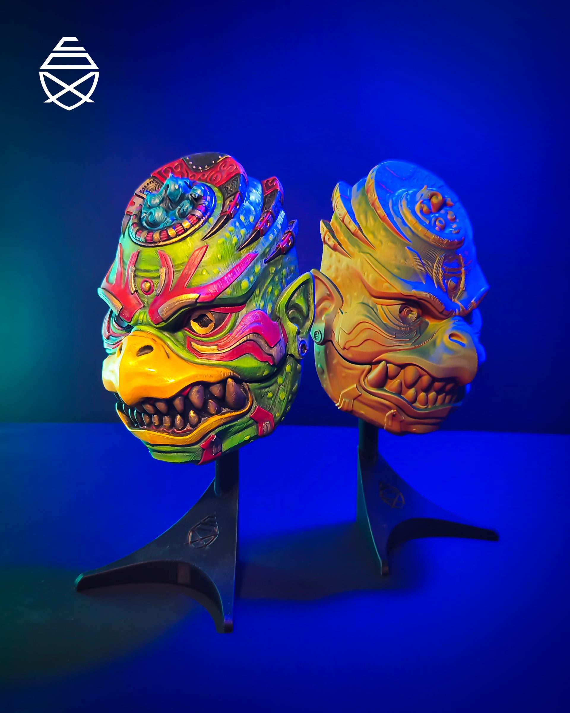 Kappa Wall Mask 3d model