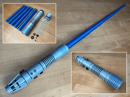 Plo Koon's Collapsing Lightsaber 3d model
