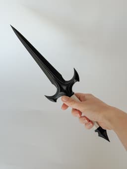 Gothic Minimal Dagger 3d model