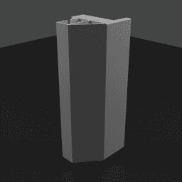 Behind TV Nintendo Switch dock Mount 3d model