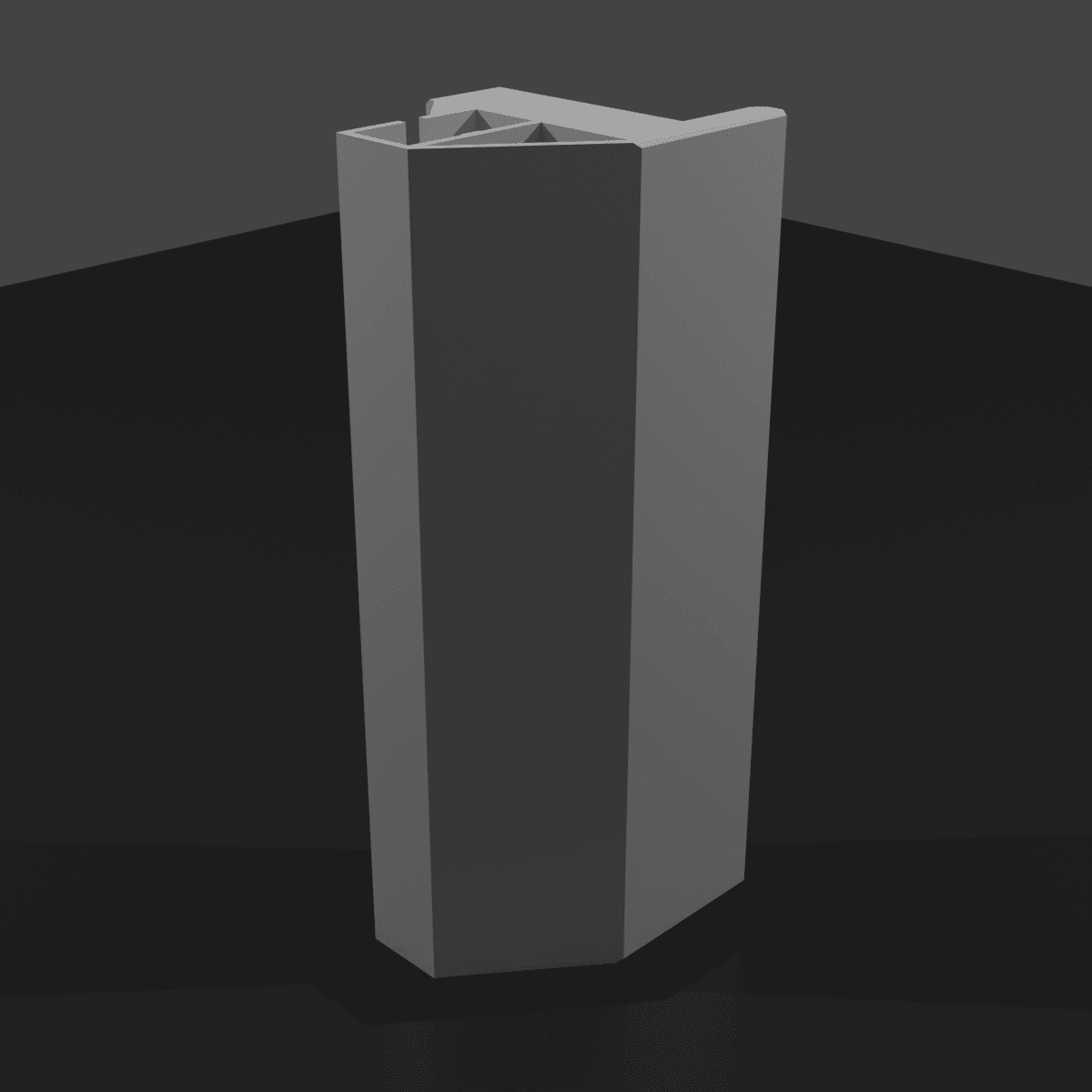 Behind TV Nintendo Switch dock Mount 3d model