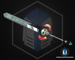 Hades Stygian Blade - 3D Print File 3d model