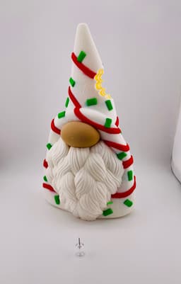 Christmas Snack Cake Wall Decor 3d model