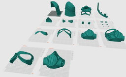 Piltover Enforcer Helmet 3D Printer File STL 3d model