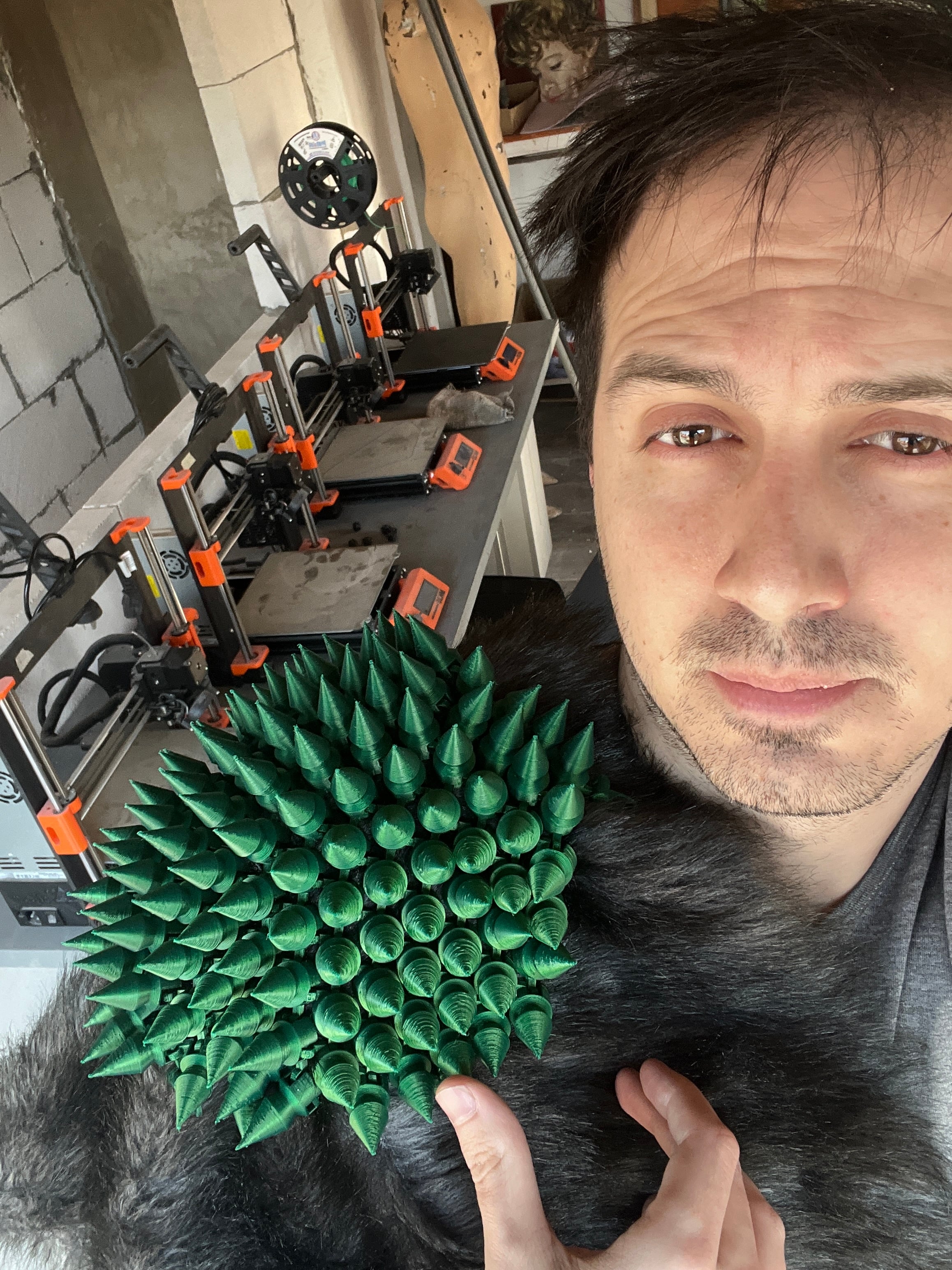 Spiked Mail Armor for Cosplay 3d model