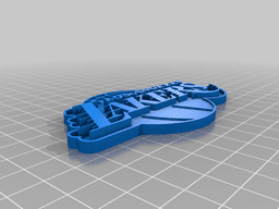 LA Lakers logo 3d model