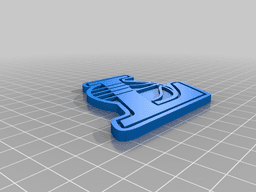 LA Lakers logo 3d model