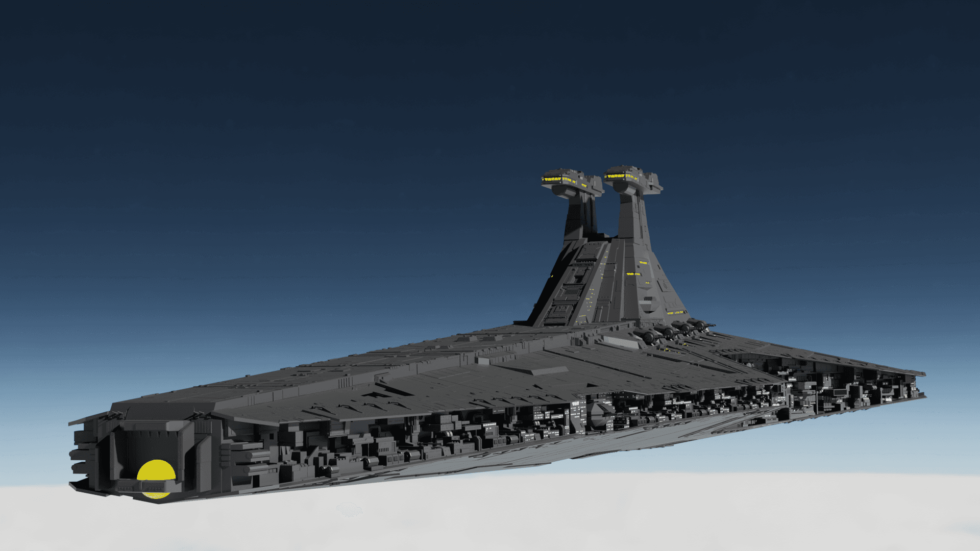 Shiva class Capital Battlecruiser 3d model