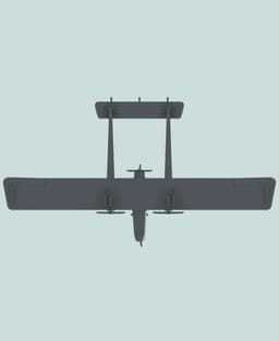 1:144 Caproni Ca.5 3d model