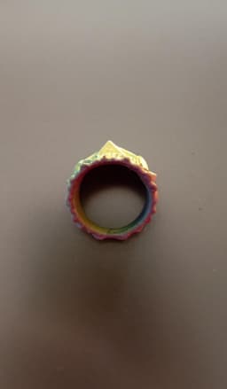 Signet ring Diamond leaves & Signet ring Durian 3d model