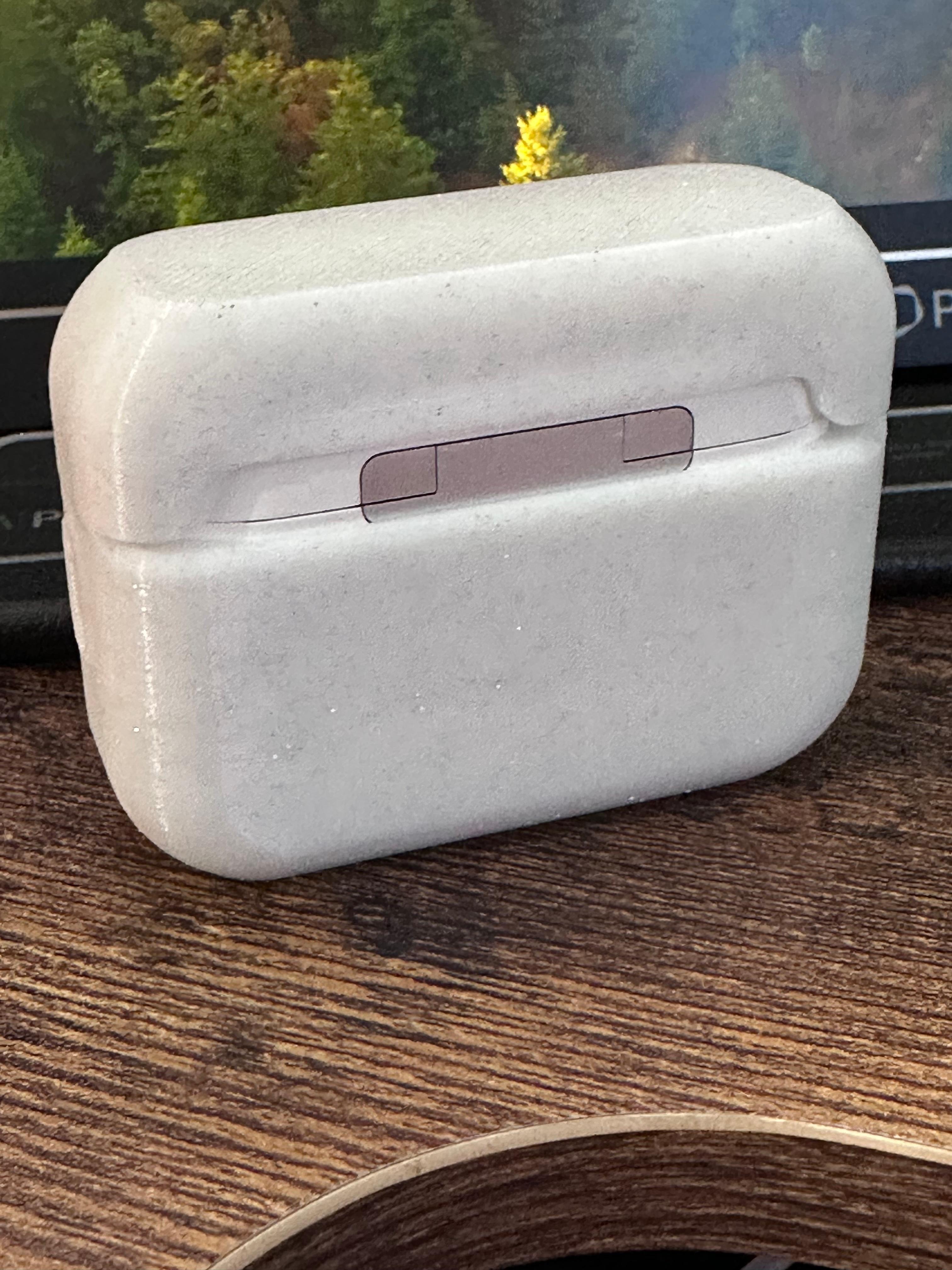 KNURLED AIRPOD CASE - APPLE AIRPODS PRO 3d model