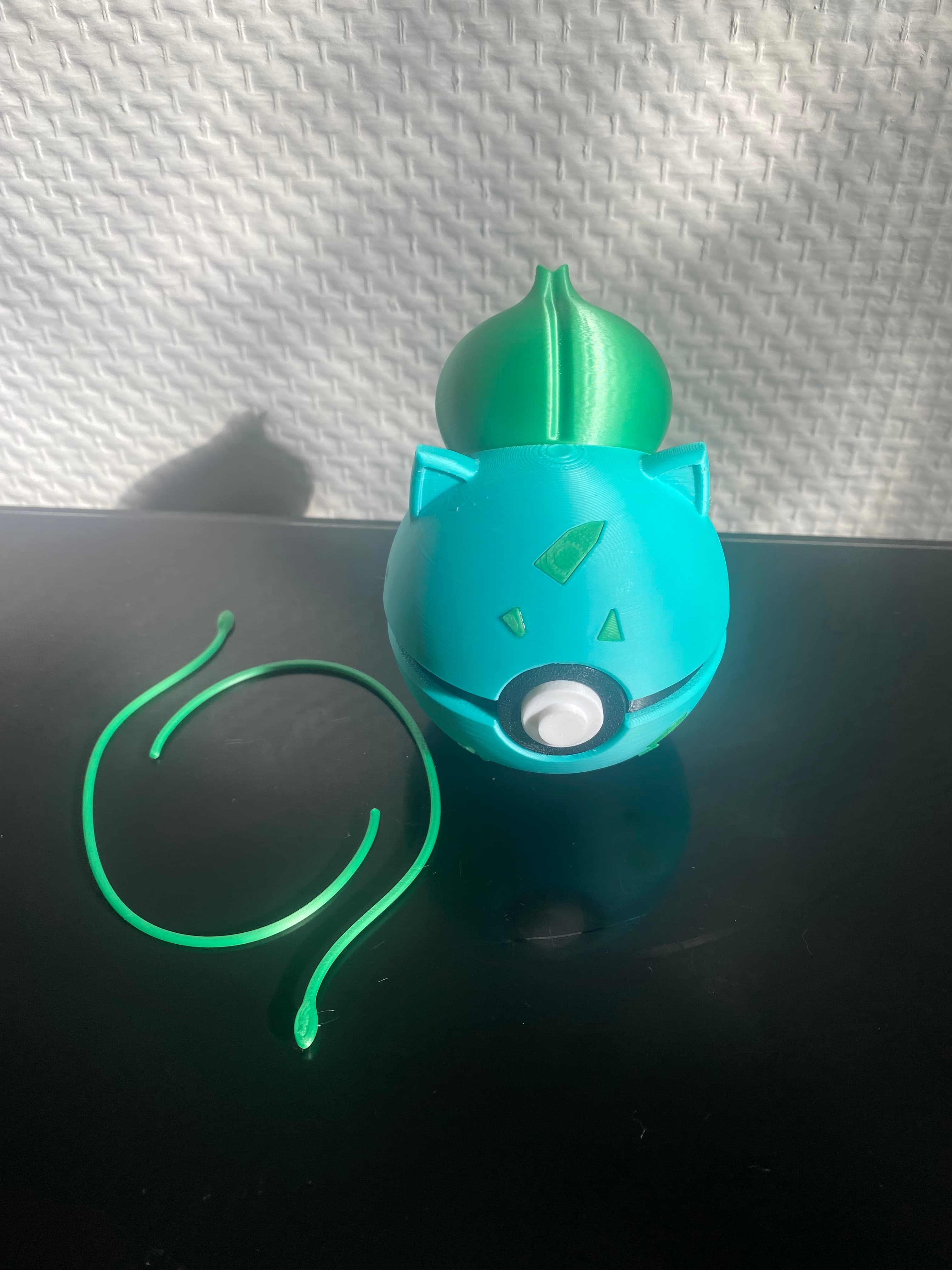 Très jolie ball bulbi 🥰 facile à monter et simple à imprimer grâce aux paramètres déjà faits dans le fichier, merci ms3d 🙂