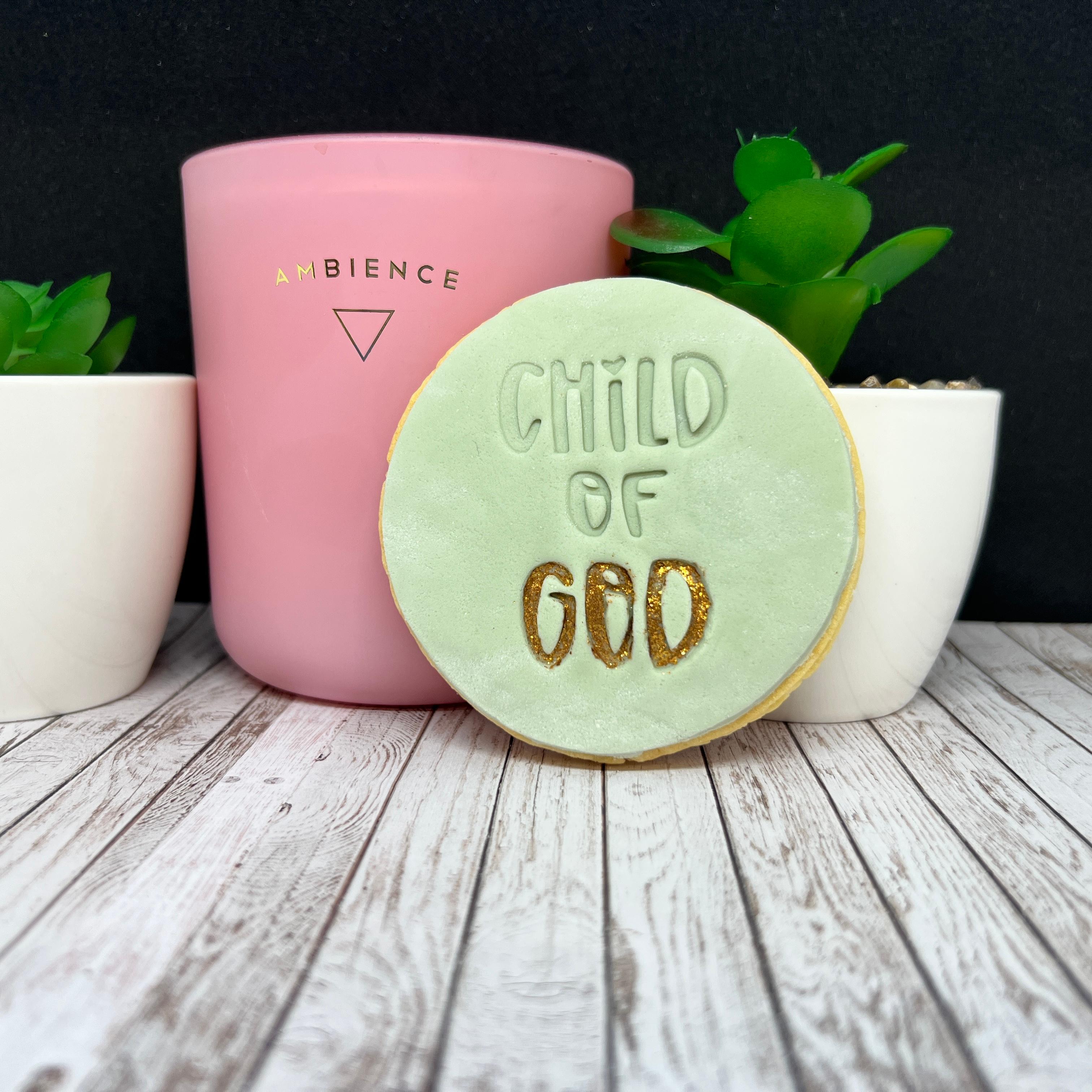 Child of God Cookie Stamp 3d model