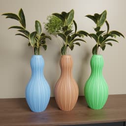 Free Flower vase 3d model