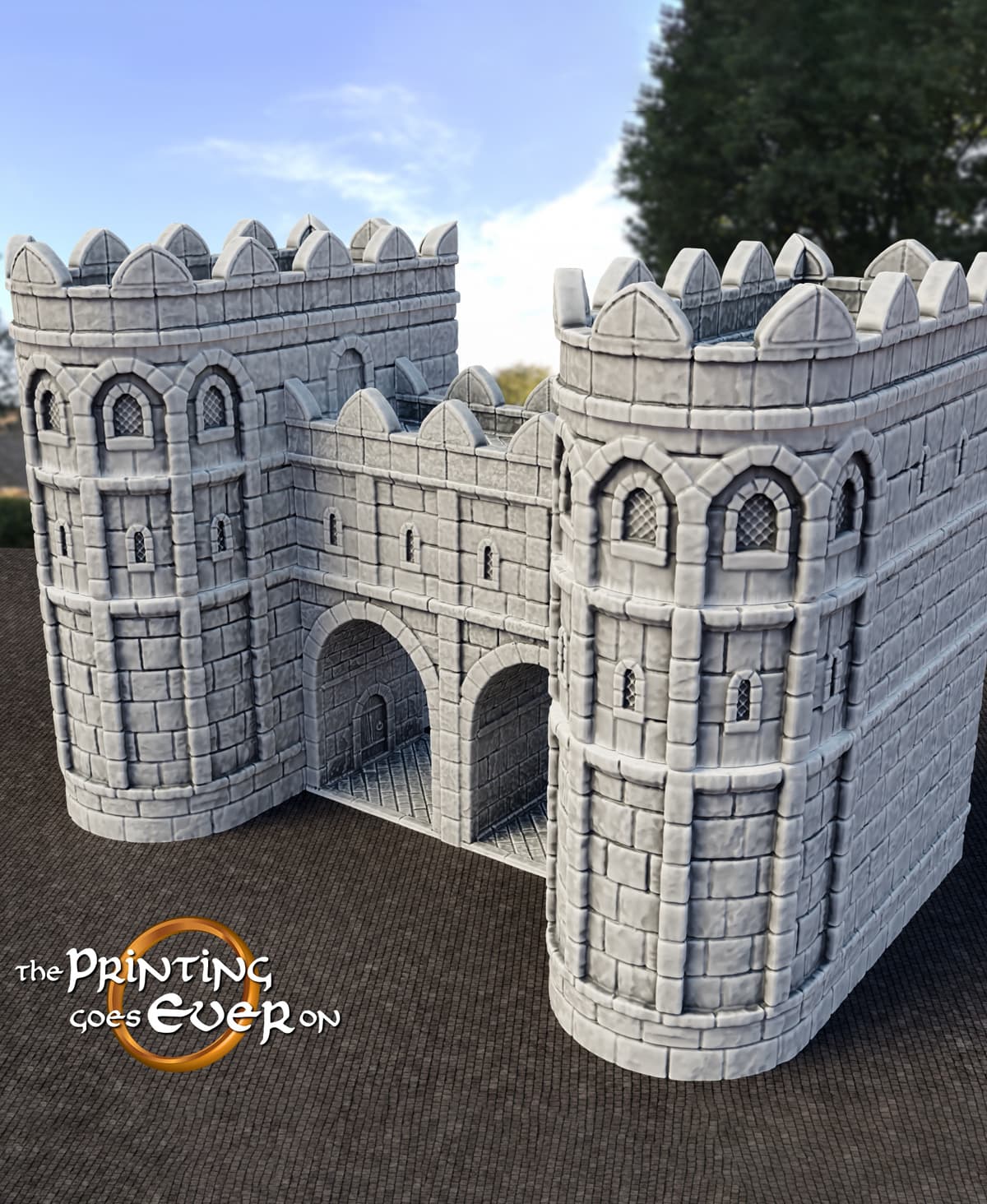 Whitcaester Gatehouse 3d model
