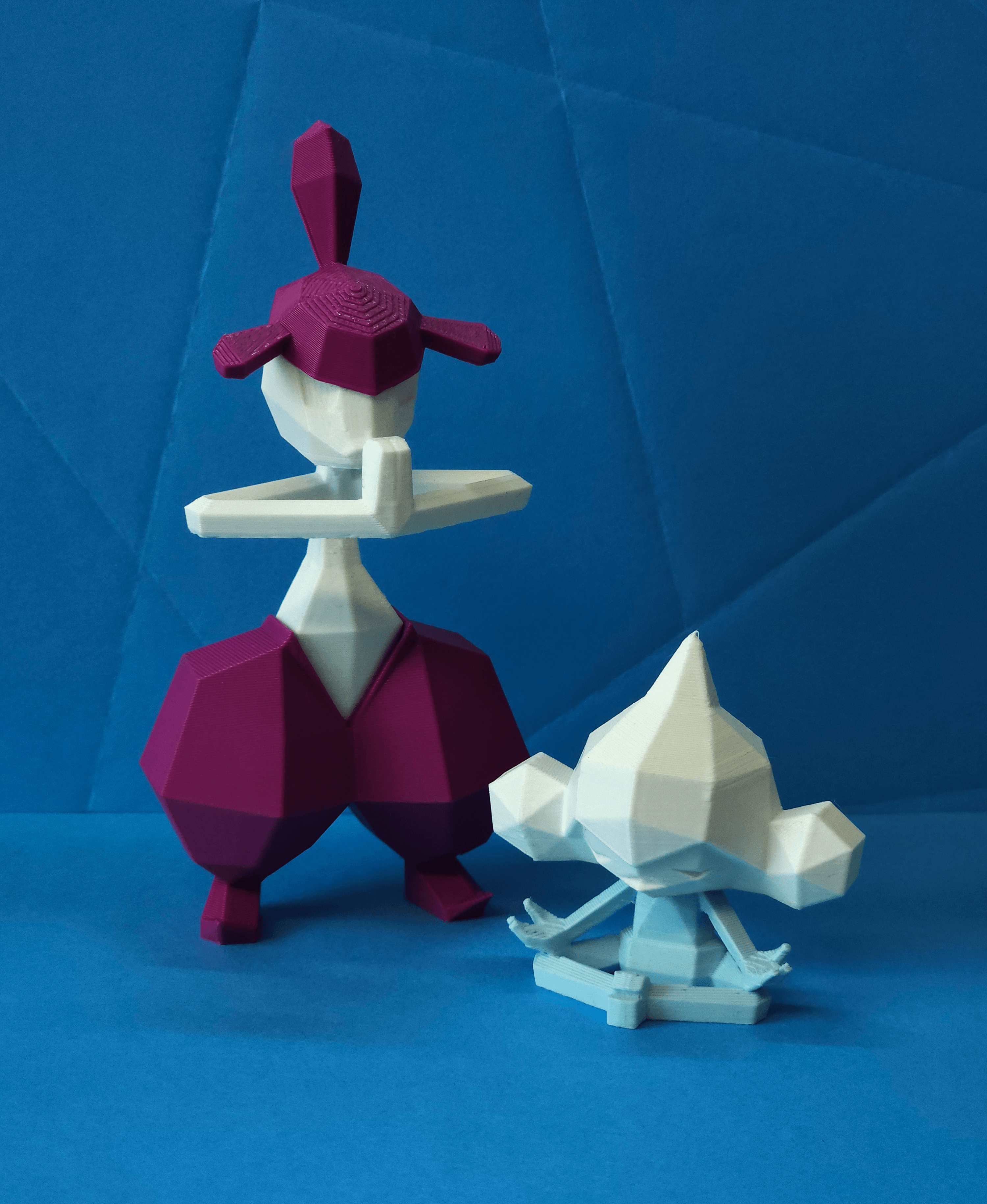 Meditite Low Poly Pokemon 3d model