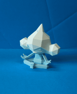 Meditite Low Poly Pokemon 3d model
