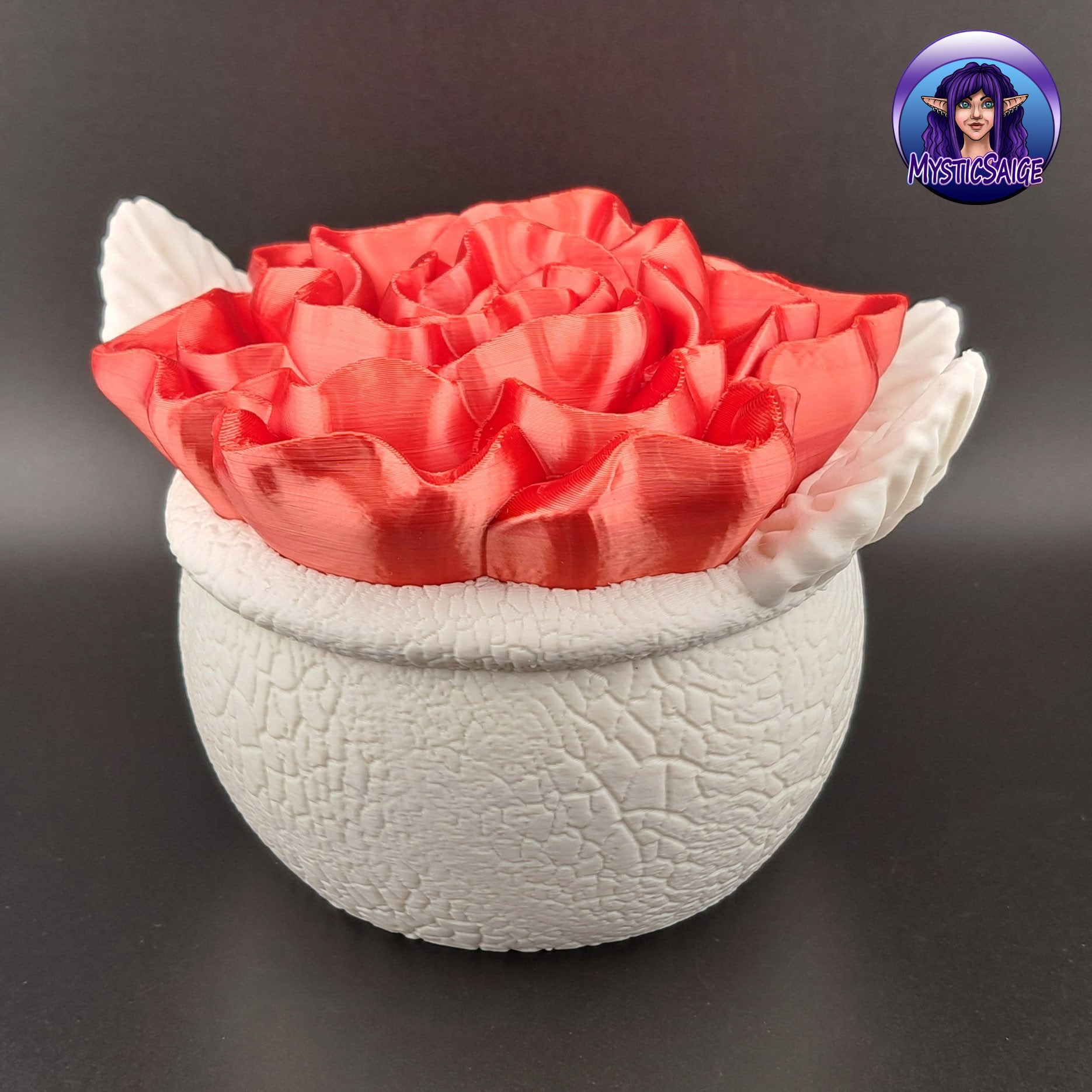Rose Bowl Container 3d model