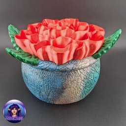 Rose Bowl Container 3d model