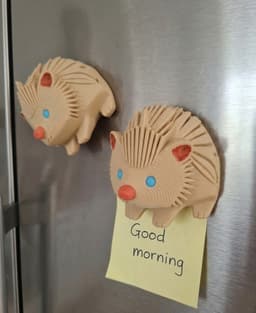 Hedgehog Fridge magnet 3d model
