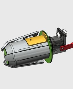 Spool-Core for my Spool-Rewinder utilizing a Bambulab AMS-Lite Spool-Holder 3d model