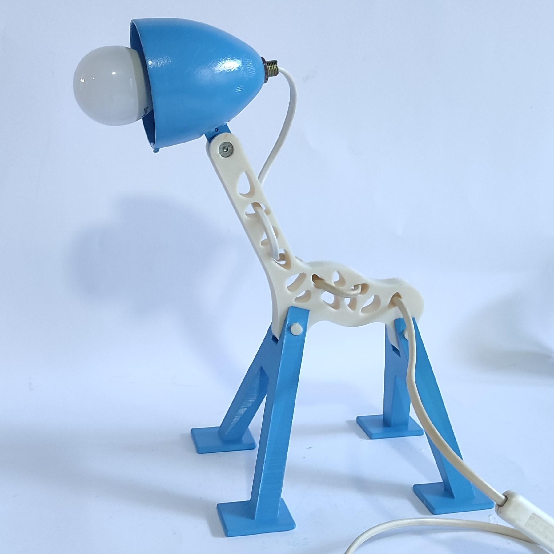 Giraffe lamp 3d model