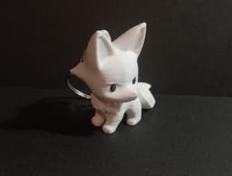 Wolf Keychain -Commercial License- 3d model