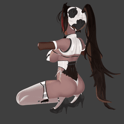 Nikke Anime Girl v2 3d model
