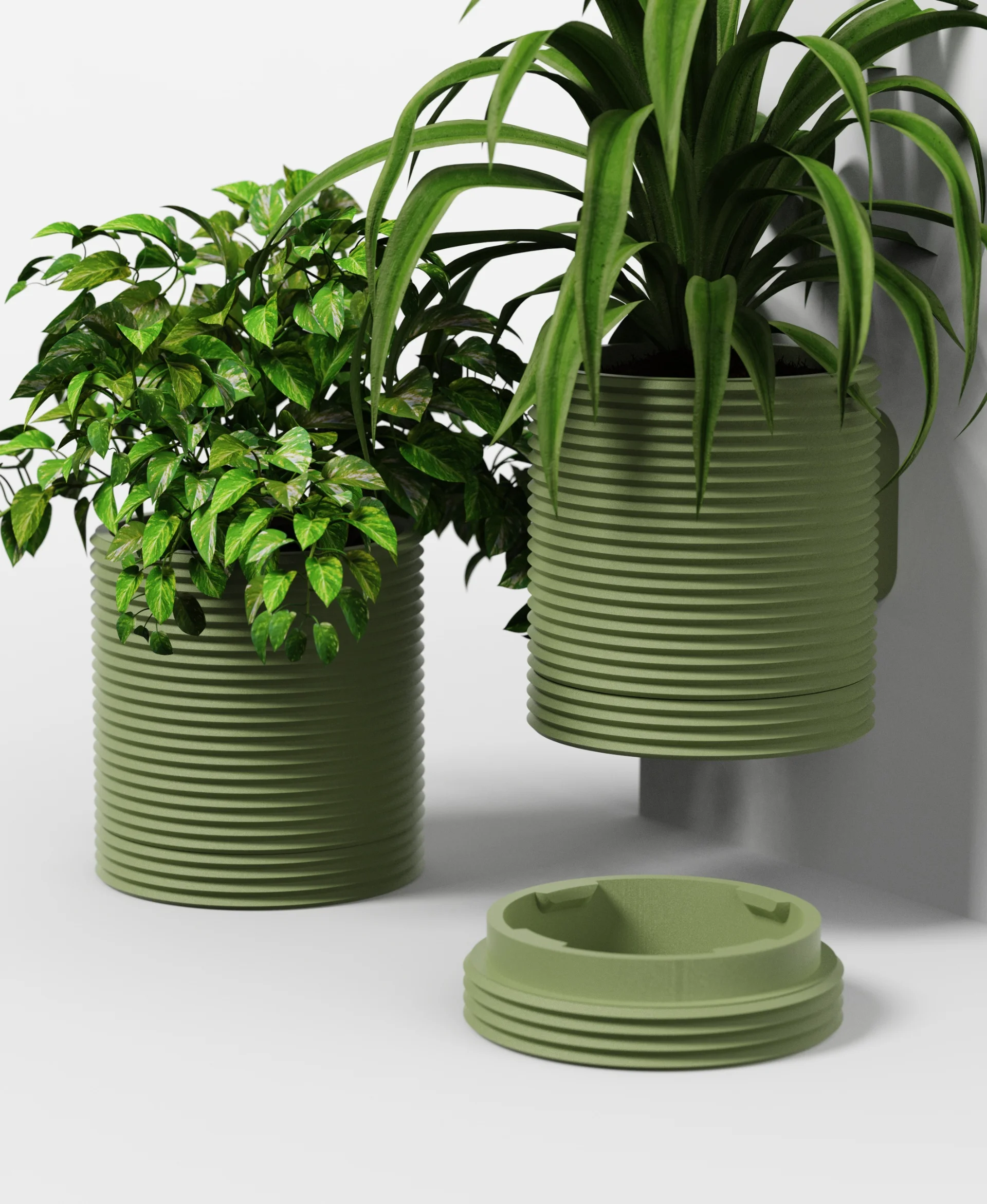 ZAG Collection - Planter Set 3d model