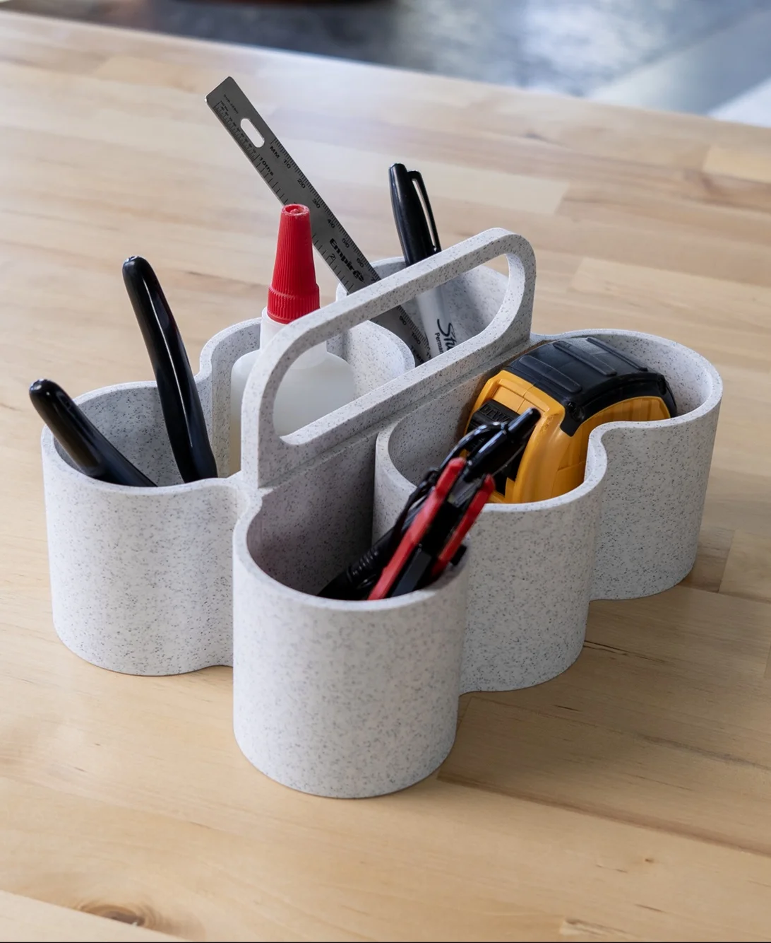 The Monarch Caddy - Toolbox with Handle 3d model