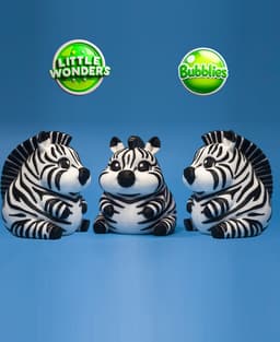Chubby Cebra 3d model