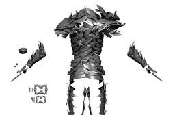 HEOLSTOR COSPLAY FULL Armor Helmless STL Model Print Fan Art 3d model