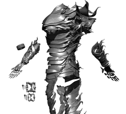 HEOLSTOR COSPLAY FULL Armor Helmless STL Model Print Fan Art 3d model