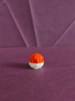 Voltorb Low Poly Pokemon 3d model