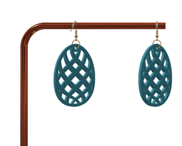 Cute keychain / earrings 3d model