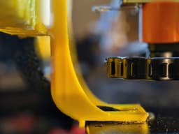 Anycubic Mega Pro - Y axis Cable Chain frame with Additional Extension 3d model
