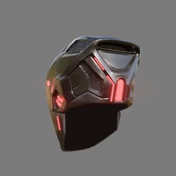 Tron Ares Helmet 3d model