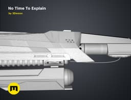 No Time To Explain Rifle 3d model