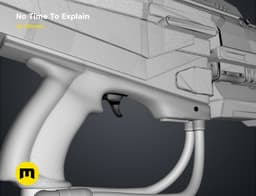 No Time To Explain Rifle 3d model
