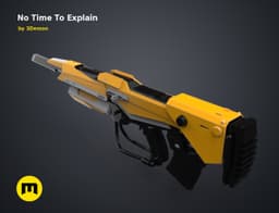 No Time To Explain Rifle 3d model