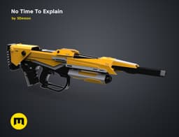 No Time To Explain Rifle 3d model