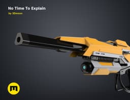 No Time To Explain Rifle 3d model