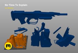 No Time To Explain Rifle 3d model