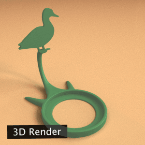 Anima Duck 3d model