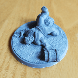 Drunken Dwarf Miniatures Set – 3D Printable Set (x5 Poses) 3d model
