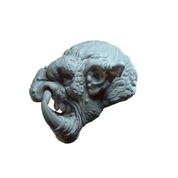 Snaggletooth v5 (actiong figure head) 3d model