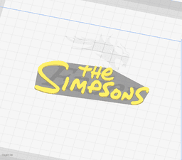 The Simpsons - KEYCHAIN 3d model